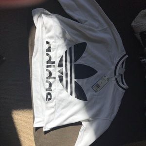 Adidas cropped sweater